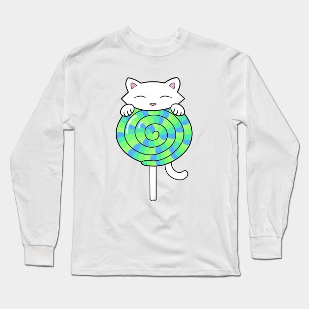 Happy Birthday Cat 2022 Long Sleeve T-Shirt by Purrfect